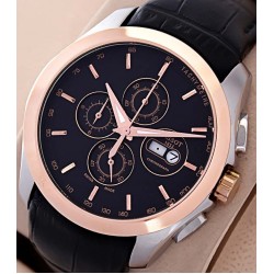 Tissot Couturier Chronograph Rose Black Watch